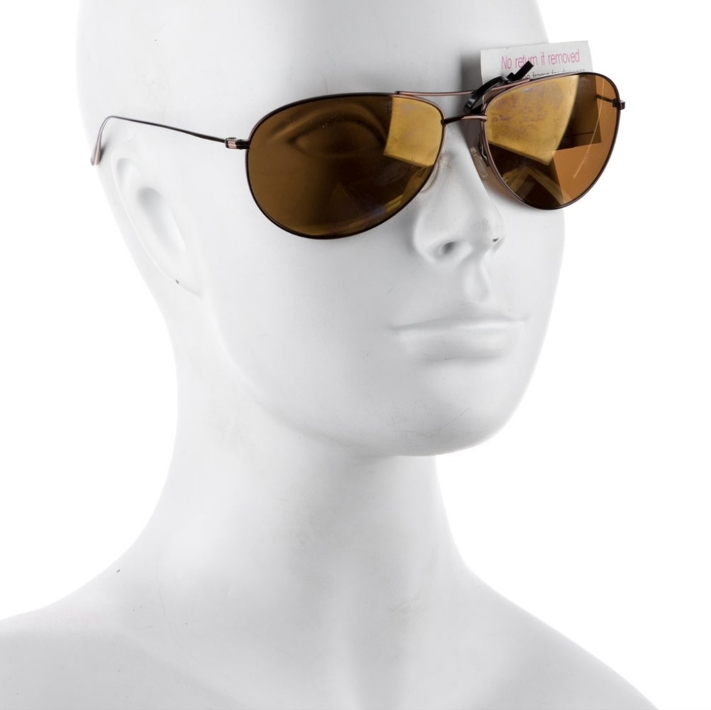 OLIVER PEOPLES Aviator Mirrored Sunglasses